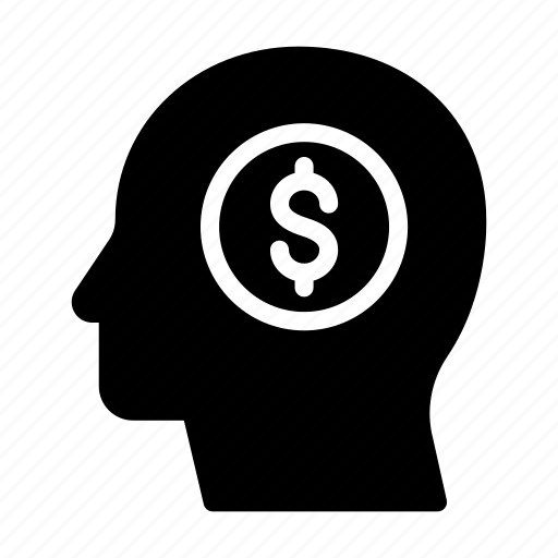 Brain, dollar, face, head, mind icon - Download on Iconfinder