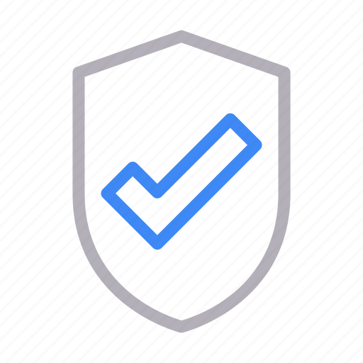 Complete, done, protection, secure, shield icon - Download on Iconfinder