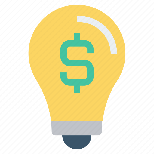 Brainstorming, bulb, business, dollar sign, finance, idea, money icon - Download on Iconfinder
