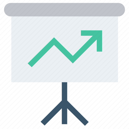 Board meetings, business, chart, finance, graph, result, up arrow icon - Download on Iconfinder