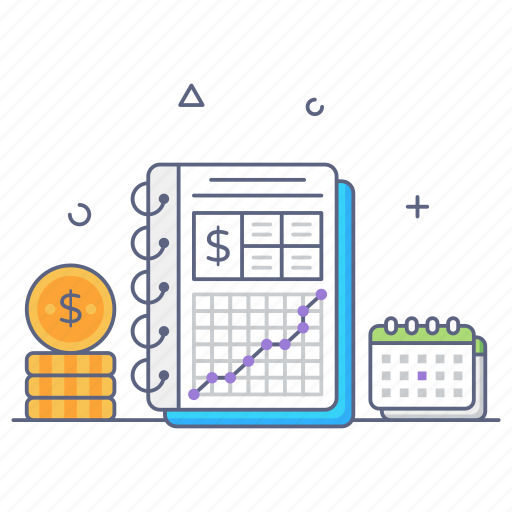Accounting, calculation, balance sheet, business document, bank statement icon - Download on Iconfinder