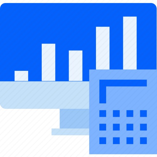 Calculation, calculate, graph, finance, analytics, data, chart icon - Download on Iconfinder