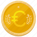 coin, currency, euro, money, payment