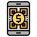 qr code, scanning, online payment, digital money, mobile payment