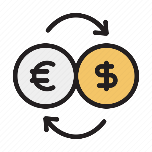 Currency, converter, money exchange, money, exchange, money changer, dollar icon - Download on Iconfinder