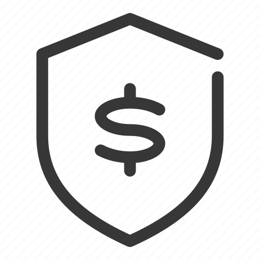 Shield, safety, secure, protection, protect, dollar, money icon - Download on Iconfinder