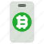 bitcoins, smartphone, mobile, device, finance, crypto, currency 