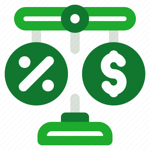 Financial, balance, finance, scale, currency, money, sale icon - Download on Iconfinder