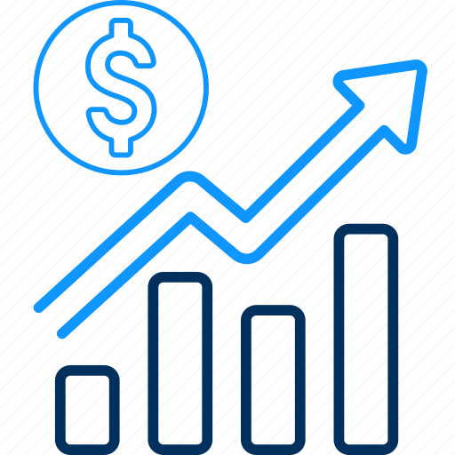 Growth, finance, financial, increase, currency, payment, chart icon - Download on Iconfinder