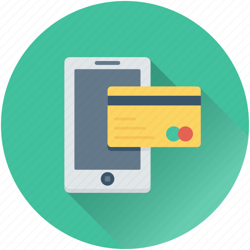 Credit card, m commerce, mobile, mobile banking, transaction icon - Download on Iconfinder