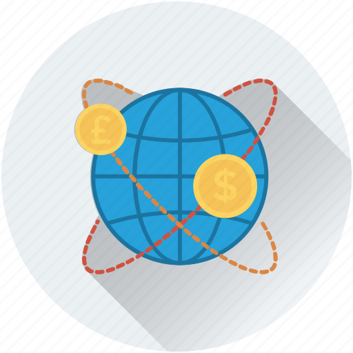 Dollar, global business, globe, international, international business icon - Download on Iconfinder