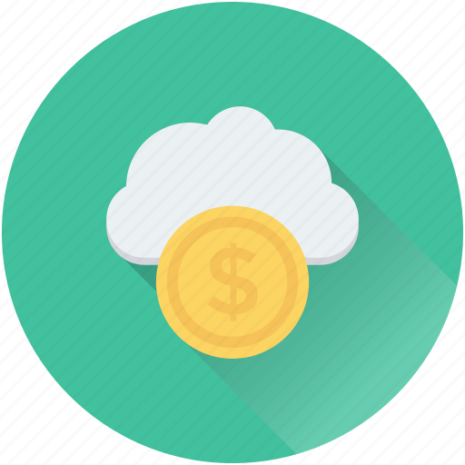Dollar cloud, online business, online money, online work, web business icon - Download on Iconfinder
