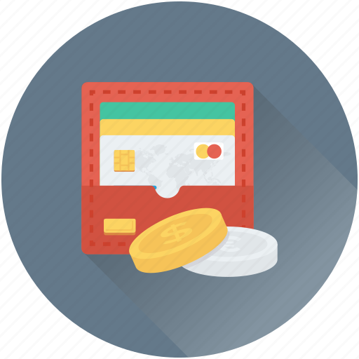 Card holder, coins, coins wallet, purse, wallet icon - Download on Iconfinder