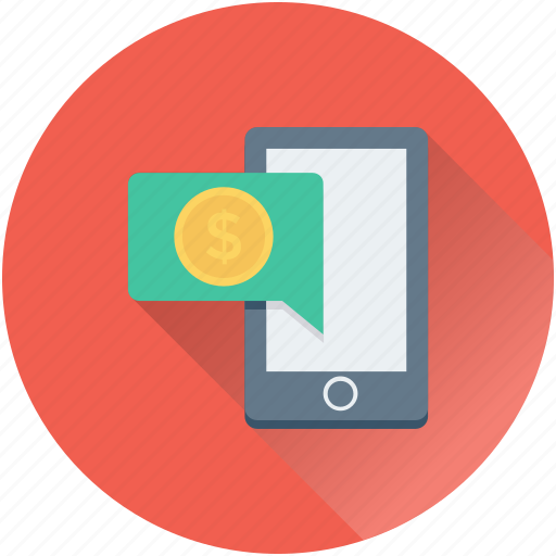 Internet banking, mobile, mobile banking, sms alert, sms banking icon - Download on Iconfinder