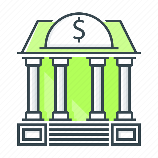 Bank, finance, building, banking icon - Download on Iconfinder