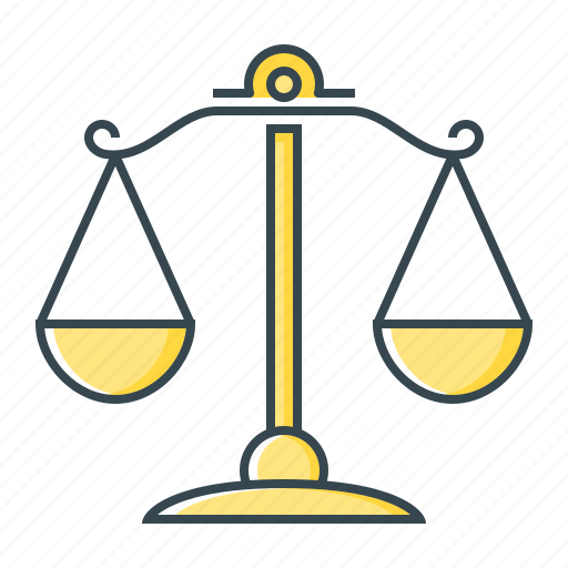 Balance, law, law scales, libra, scales, court icon - Download on Iconfinder