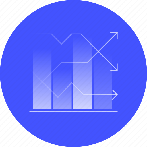 Stock, market, data, graph, arrows, figure, chart icon - Download on Iconfinder