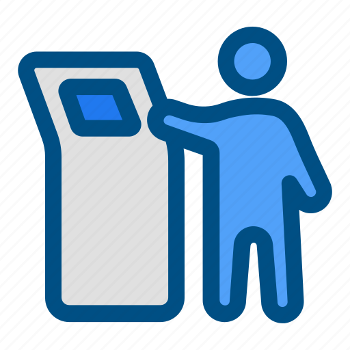 And, atm, human, machine, person, user icon - Download on Iconfinder