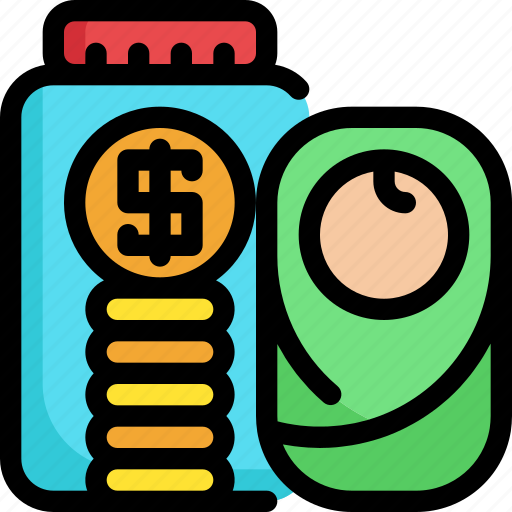 Baby, finance, financial, investment, money, saving icon - Download on Iconfinder