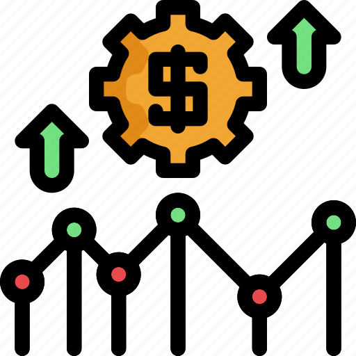 Analytics, chart, finance, financial, investment, line, money icon - Download on Iconfinder
