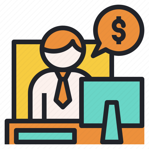 Advisor, consultant, financial, investment, management, money icon - Download on Iconfinder
