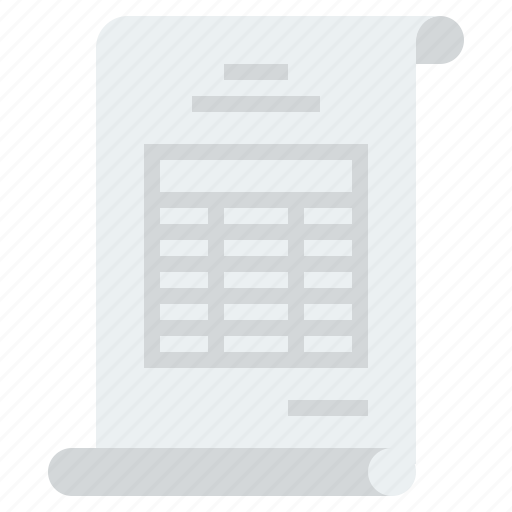 Document, finance, invoice, paper, account, accounting, agreement icon - Download on Iconfinder