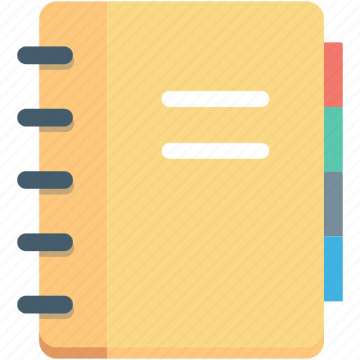 Jotter, memo book, notepad, scratch pad, writing pad icon - Download on Iconfinder