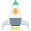 business launch, finance, rocket, space, startup