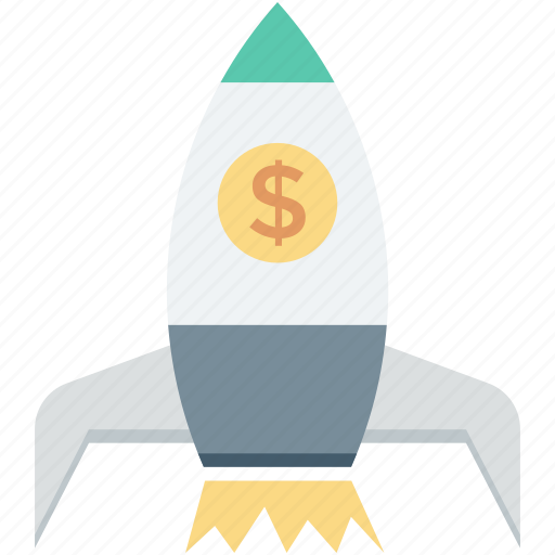 Business launch, finance, rocket, space, startup icon - Download on Iconfinder