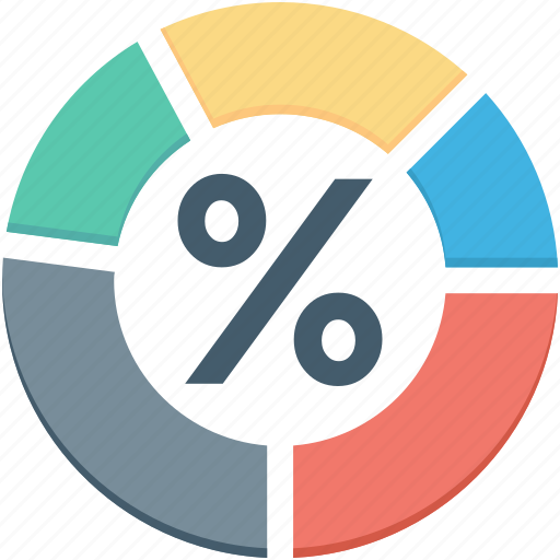 Circular chart, diagram, percentage, pie chart, pie graph icon - Download on Iconfinder