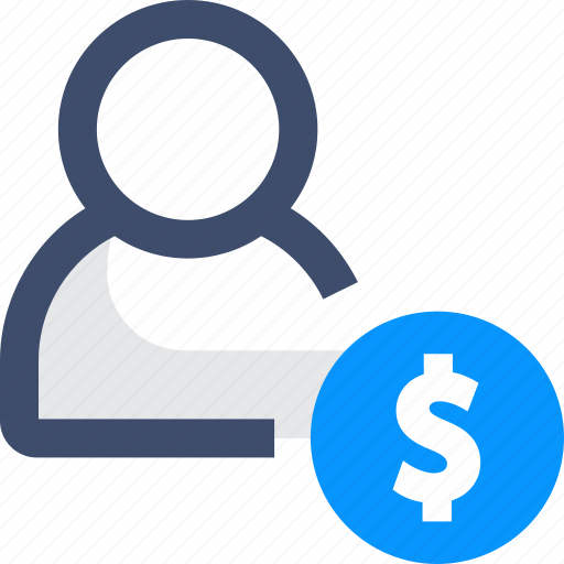 Dollar, earn money, salary, user, wage icon - Download on Iconfinder