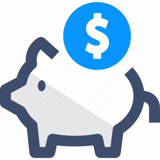 Coin, funds, money, piggy bank, savings icon - Download on Iconfinder