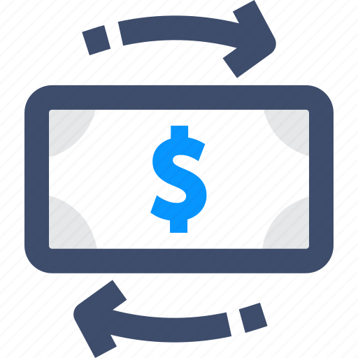 Banking, cash, currency, money flow, payment icon - Download on Iconfinder
