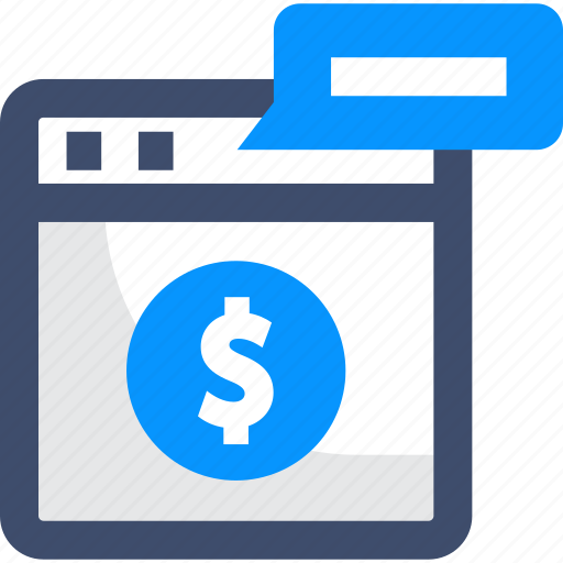 Banking, browser, dollar, online payment, seo icon - Download on Iconfinder