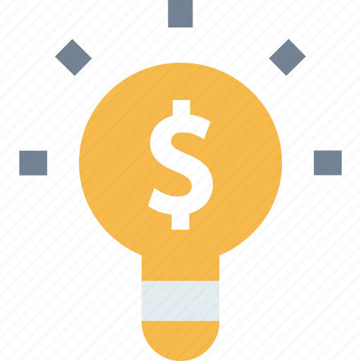 Bulb, dollar, idea, innovation, invention icon - Download on Iconfinder