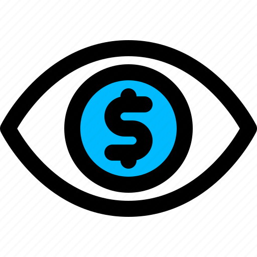 Eye, money, success, vision icon - Download on Iconfinder