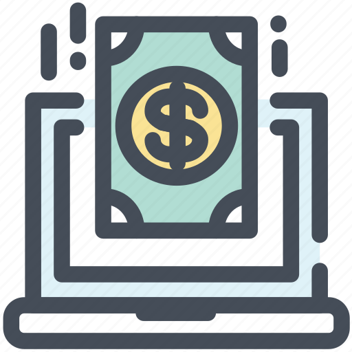 Buy, dollar, laptop, money, online, pay, purchase icon - Download on Iconfinder