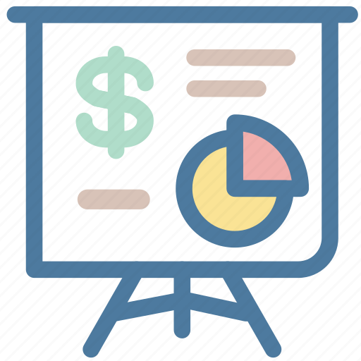 Analytics, blackboard, diagram, dollar, presenation, sales report, statistics icon - Download on Iconfinder