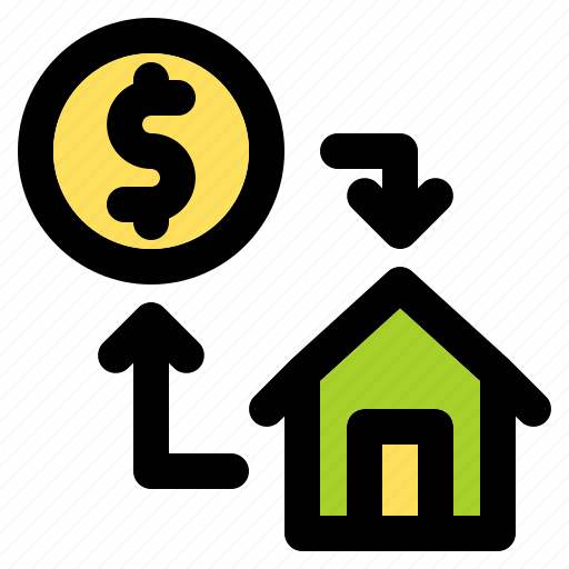 Investation, dollar, money, finance, house, payment, business icon - Download on Iconfinder