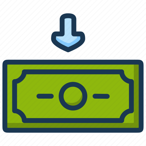 Cash, cashout, finance, money, takeout icon - Download on Iconfinder