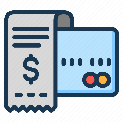 Card, credit, invoice, money, payment, receipt icon - Download on Iconfinder