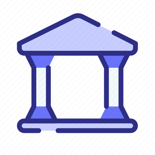 Bank, deposite, banking, building icon - Download on Iconfinder