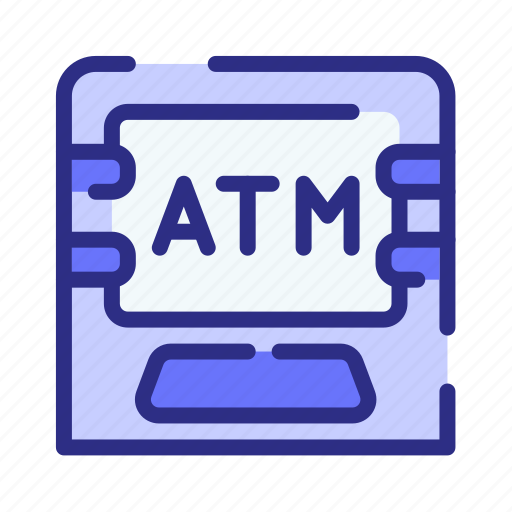 Atm, machine, debit icon - Download on Iconfinder