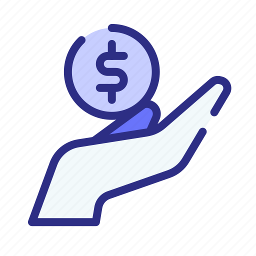 Funding, charity, hand icon - Download on Iconfinder