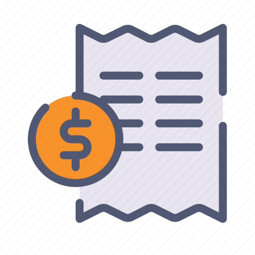 Tax, invoice, bill, receipt icon - Download on Iconfinder