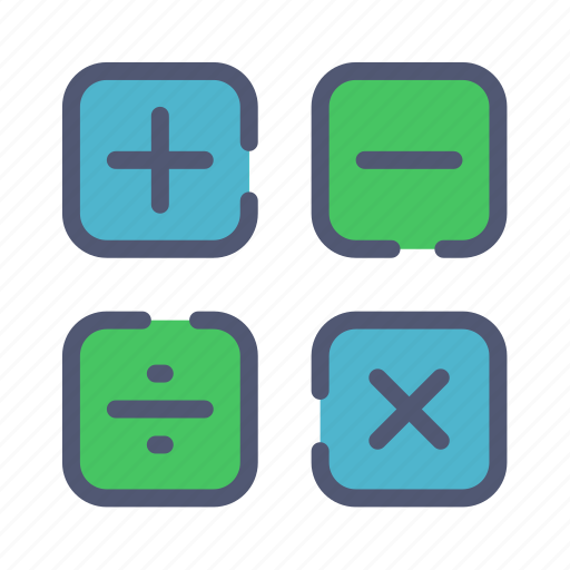 Math, calculate, accounting, calculator icon - Download on Iconfinder