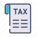 tax, bill, invoice, receipt