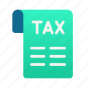 tax, bill, invoice