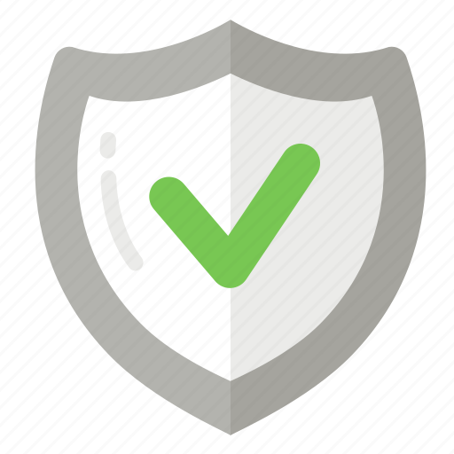 Check mark, protection, security, shield icon - Download on Iconfinder