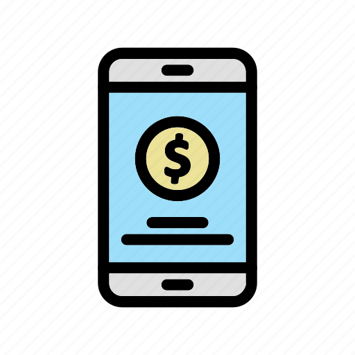 Finance, mobile, money, phone icon - Download on Iconfinder